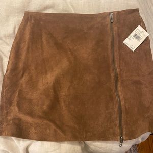 Blank NYC suede skirt